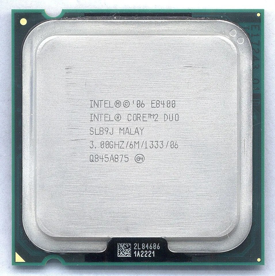 Intel core 2 DUO E8400